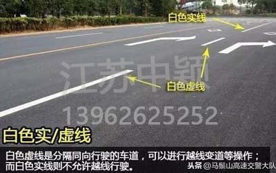 道路交通標線圖文講解，僅花1分鐘讓你快速看懂，再也不會被違章扣分