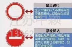 以下道路交通標(biāo)志老司機(jī)都不一定知道？90%人都會(huì)混淆！