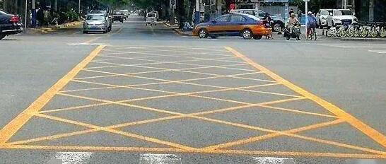 江蘇中穎南京道路劃線編輯分析，禁止停留線怎么畫？